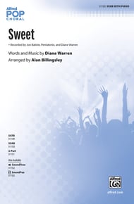 Sweet SSAB choral sheet music cover Thumbnail